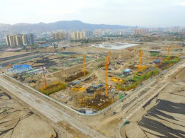 蘭州恒大山水城項(xiàng)目D、E地塊土石方工程施工
